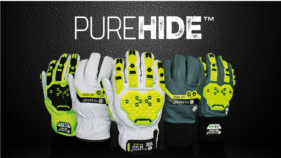Tilsatec introduces PUREHIDE gloves, a blend of cut protection and comfort, featuring soft goatskin leather for durability. healthandsafetybuyer.com